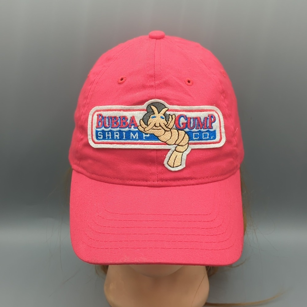Bubba Gump Shrimp Co. Snapback Cap Hat Adjustable Red Forrest Gump OSFA